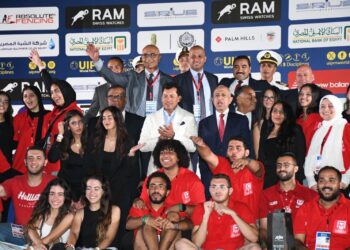 وزير الشباب والرياضة يشهد توزيع ميداليات بطولة العالم لناشئي الخماسي الحديث بالأسكندرية