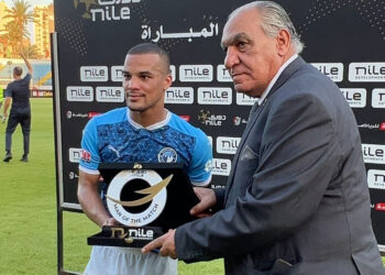 لاكاي أفضل لاعب في مباراة بيراميدز والاتحاد