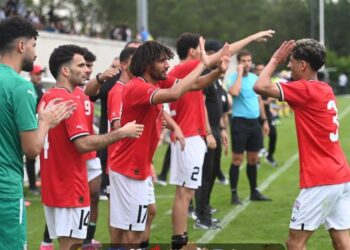 منتخب مصر الأولمبي يتعادل مع اوكرانيا