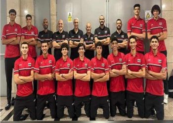 منتخب الناشئين يصل تونس تمهيدًا لخوض بطولة إفريقيا للطائرة