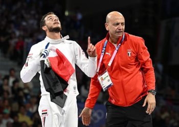 المقاولون العرب يهنئ البطل المصري محمد السيد