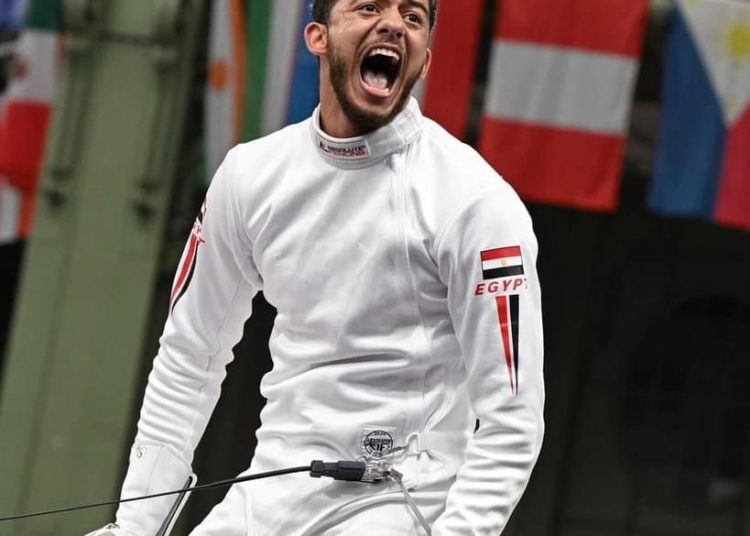 محمد السيد ينافس علي برونزية سلاح المبارزة في أولمبياد باريس