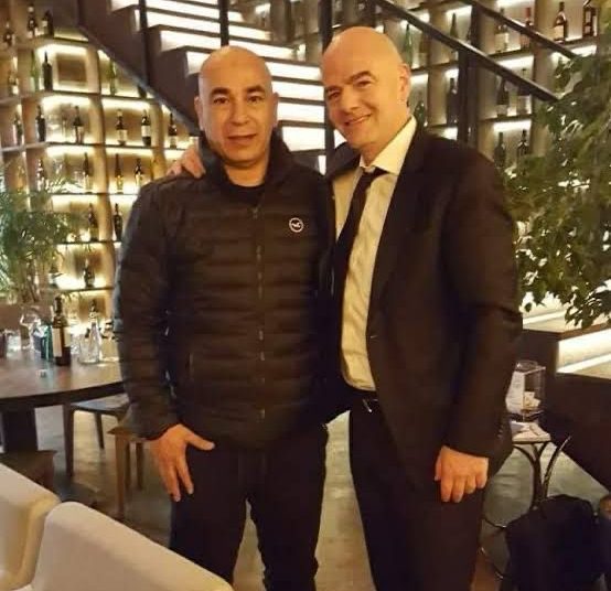 أنفانتيو يهنئ حسام حسن بعيد ميلاده – صورة