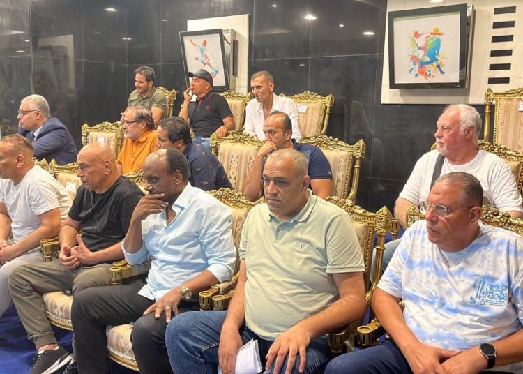 جهاز منتخب مصر بقيادة التؤام وتيجانا في نهائي كأس الرابطة