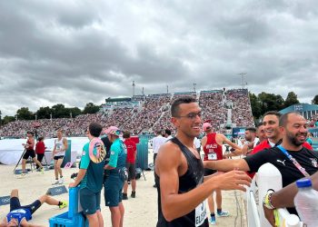 أحمد الجندي في نهائي منافسات الخماسي الحديث