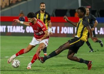 الأهلي ينهي الشوط الأول بـ«ثنائية وسام» في شباك المقاولون