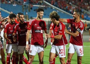 الأهلي يكتسح المقاولون برباعية ويقترب من درع الدوري