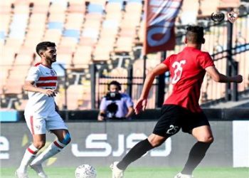 طلائع الجيش يتقدم على الزمالك بثنائية لهدف في الشوط الأول
