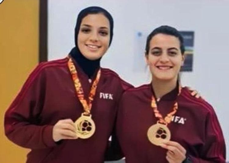 شاهندا المغربي و يارا عاطف في كأس العالم للسيدات