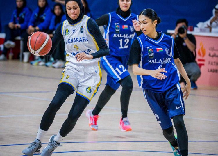القرين الكويتي والغرافة القطري في نهائي كأس أكاديمية فاطمة بنت مبارك الخليجية للسيدات بكرة السلة