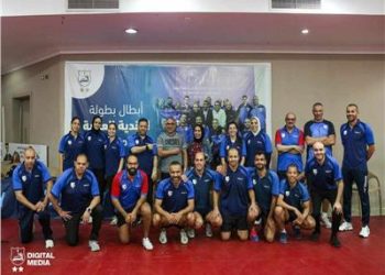 قائمة إنبي المشاركة ببطولة الأندية العربية لتنس الطاولة بالقاهرة