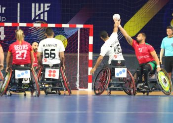 منتخب الكراسي المتحركة لليد يخسر أمام البرتغال ويواجه الهند لحسم التأهل لنصف نهائي بطولة العالم