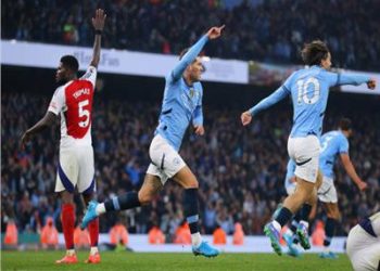 فيديو| مانشستر سيتي يخطف تعادلا قاتلا من آرسنال «المنقوص»