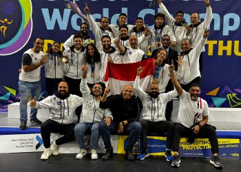 ذهبية وبرونزية في نهائي الرجال ببطولة العالم للخماسي الحديث تحت 19 سنة