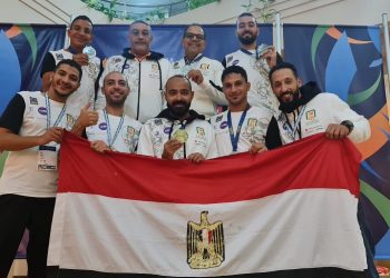 ابطال منتخب الماسترز للخماسي الحديث يحرزون ذهبية وفضيتان ببطولة العالم بالمجر