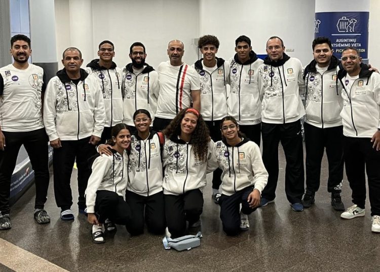 بعثة منتخب الخماسي الحديث غادرت لـ ليتوانيا للمشاركة في بطولة العالم للشباب
