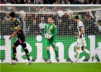 يوفنتوس يهزم آيندهوفن بثلاثية في دوري أبطال أوروبا