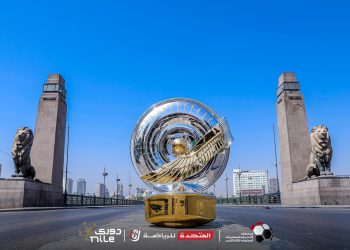أول ظهور لدرع الدوري المصري الجديد
