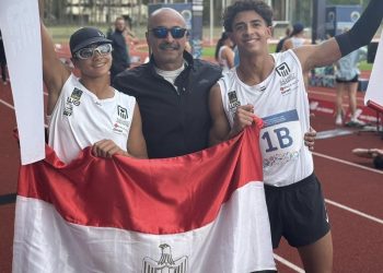 مصر تتوج بذهبية التتابع المختلط ببطولة العالم للخماسي الحديث تحت 19 عاما بـ ليتوانيا