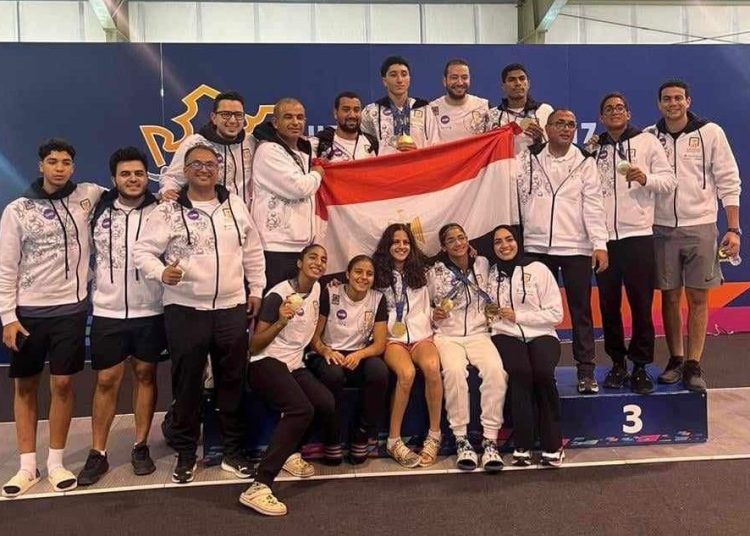 منتخب مصر للخماسي الحديث يفوز بالمركز الأول في جدول ميداليات بطولة العالم للشباب