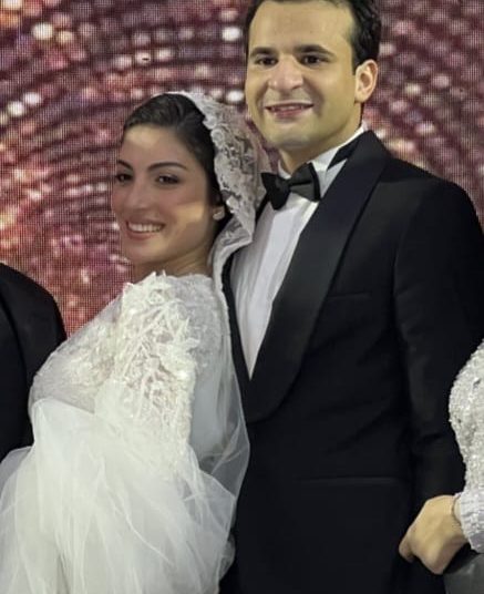 زفاف المستشار أحمد الجنزوري وميار غنيم