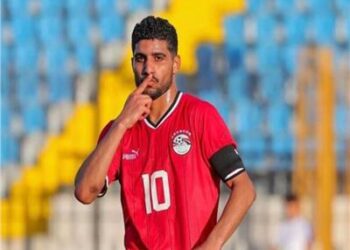 مصر تتقدم أمام موريتانيا بهدف عالمي لإبراهيم عادل