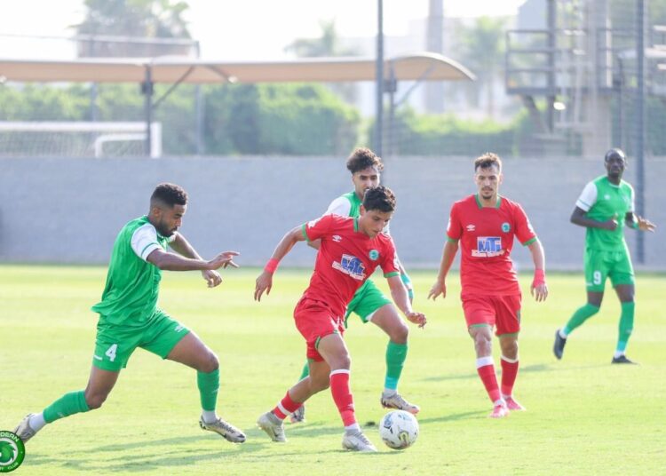 مودرن سبورت يفوز على  النصر الليبي وديًا