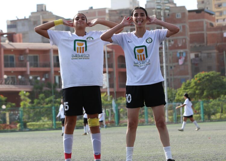 فريق البنك الأهلى يمطر شباك دلفى ب10 أهداف نظيفة فى الدورى المصرى الممتاز للكرة النسائية
