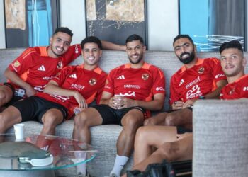 شاهد تدريب الأهلي في ابوظبي لمواجهة سيراميكا بالسوبر المصري