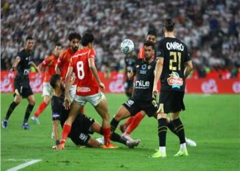 نهاية الشوط الإضافي الأول بالتعادل السلبي بين الأهلي والزمالك