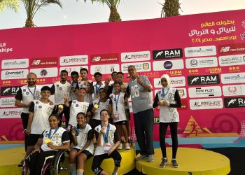 مصر تكتسح منافسات بطولة العالم للبارا ليزر-رن برصيد 18 ميدالية متنوعة