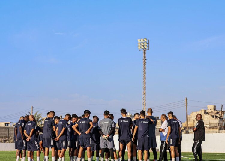 التحدي الليبي يستعد بقوة لمواجهة أهلي بني غازي في بطولة عمر المختار|صور