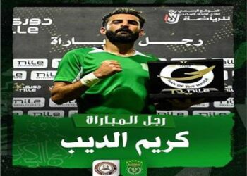 كريم الديب أفضل لاعب في مباراة الاتحاد السكندري وحرس الحدود