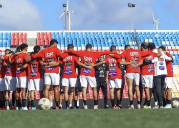 منتخب مصر يختتم تدريباته استعدادا لمواجهة كاب فيردي