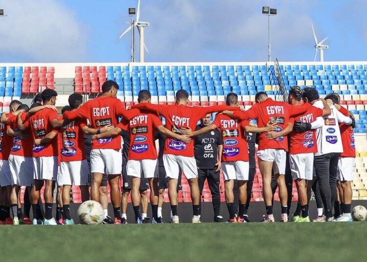 منتخب مصر يختتم تدريباته استعدادا لمواجهة كاب فيردي