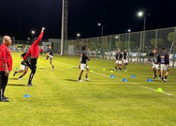 منتخب الشباب يختتم استعداداته للجزائر