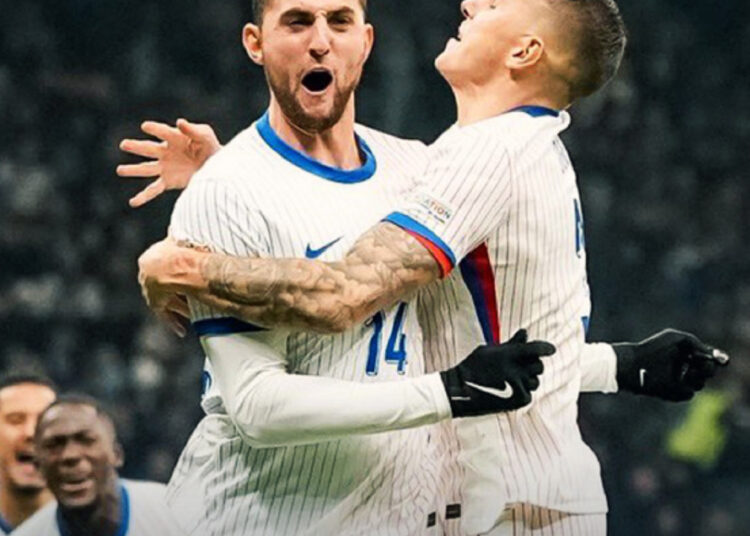 منتخب فرنسا يهزم إيطاليا بثلاثية ويقتنص صدارة مجموعة دورى الأمم الأوروبية|شاهد