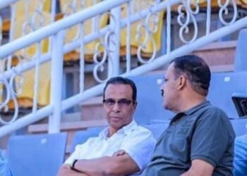 مران الإسماعيلي.. حضور المهندس نصر أبو الحسن لدعم اللاعبين