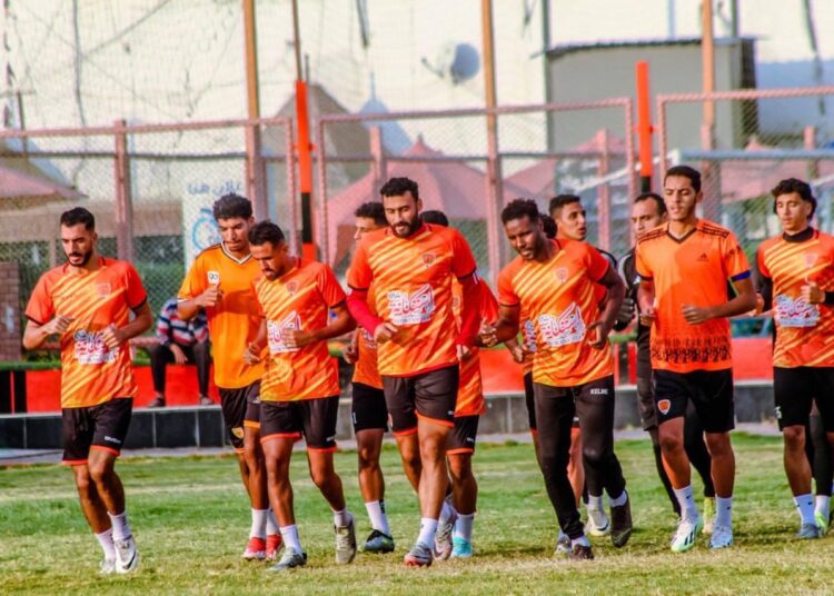 المنصورة يواصل تدريباته استعدادا لمواجهة بترول أسيوط