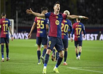 برشلونة يحبط مفاجآت بريست في دوري أبطال أوروبا