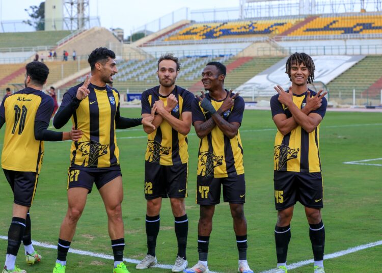 المقاولون العرب يفوز على ديروط بثلاثية في مباراة مثيرة