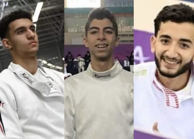 أبطال سيف المبارزة يحققون 3 ميداليات بكأس العالم للناشئين بنيجيريا