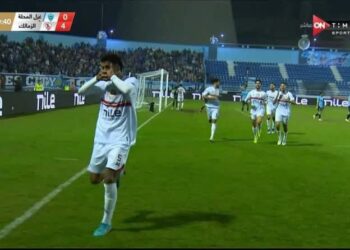 الزمالك اكتسح غزل المحلة برباعية نظيفة في الدوري