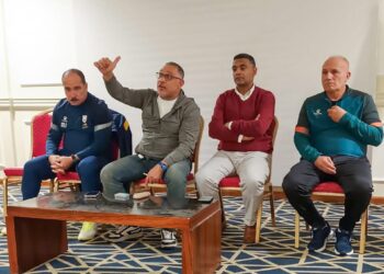 إنبي يحفز لاعبيه من داخل معسكره بالإسماعيلية