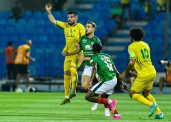 الخليج بقيادة محمد شريف يسقط أمام الاتفاق في الدوري السعودي|فيديو