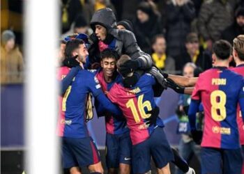 برشلونة تخطي دورتموند بدوري الأبطال