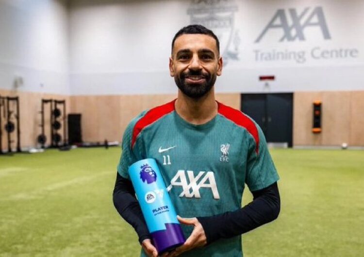 محمد صلاح يفوز بجائزة أفضل لاعب في الدوري الإنجليزي لشهر نوفمبر