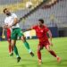 المصري يتعادل مع الحرس في الشوط الأول