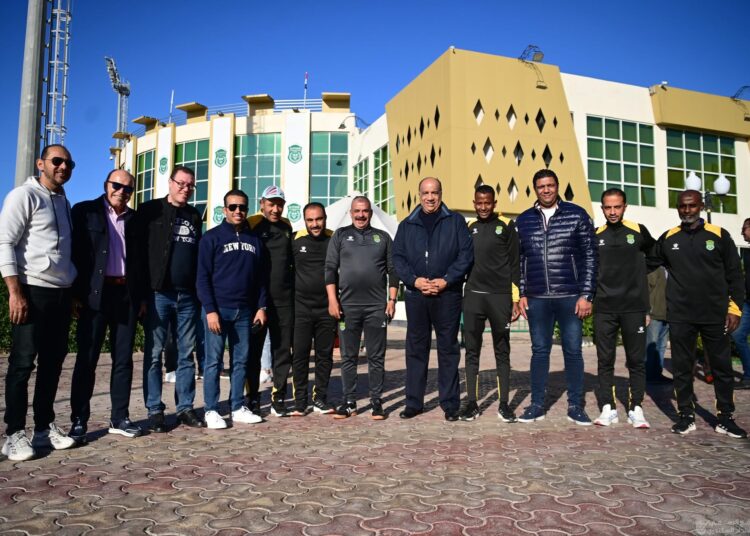 مصيلحي يدعم لاعبي الاتحاد السكندري قبل مواجهة غزل المحلة