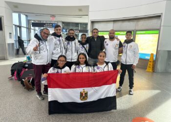 بعثة منتخب الخماسي الحديث للشباب بجواتيمالا للمشاركة في بطولة العالم